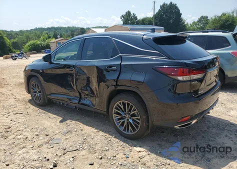 2020 Lexus Rx 350 F Sport из США, поврежденный, VIN 2T2YZMDA4LC220654